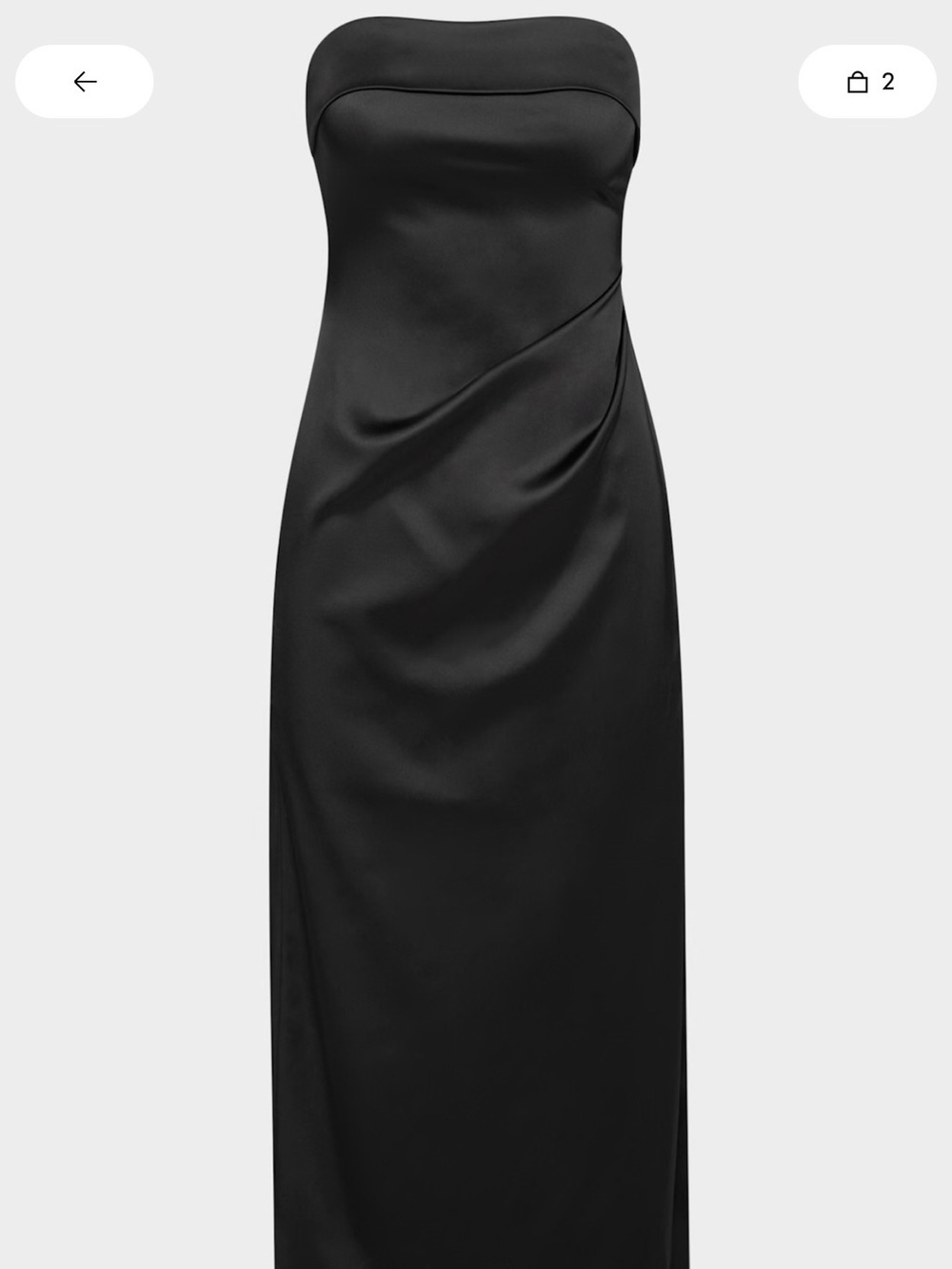 TEN (Aritzia) Exlusive Satin Dress